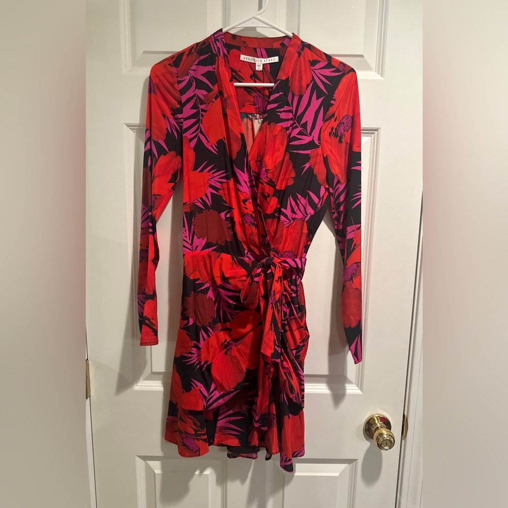 Veronica Beard Lorina Dress in Poppy Multi NWT size 2